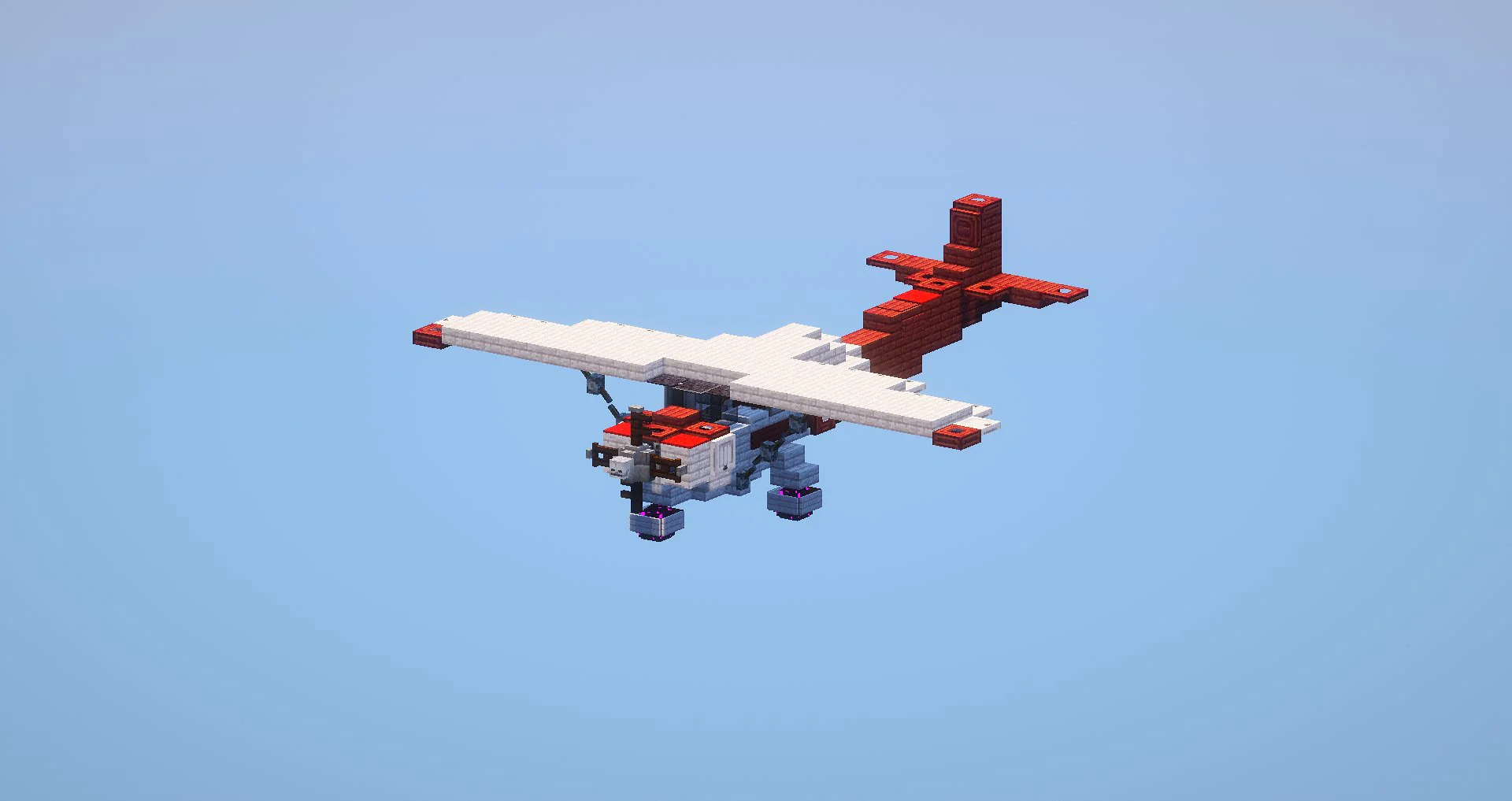 White-red plane - Image 2