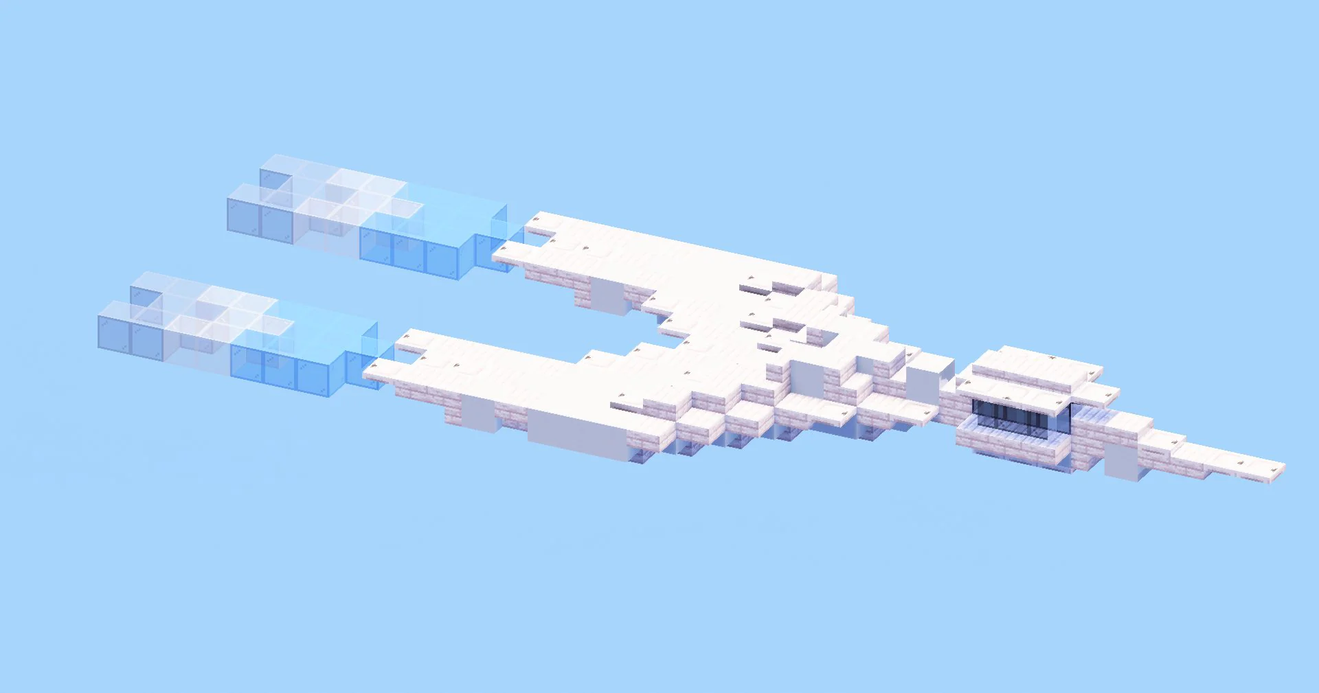 White Spaceship