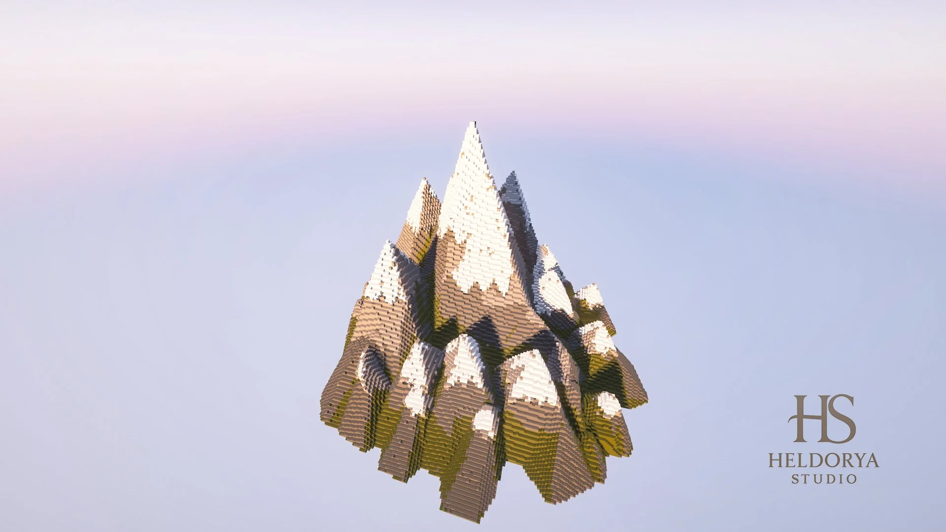 Winter Snowy Mountain - Medium Size - Image 3