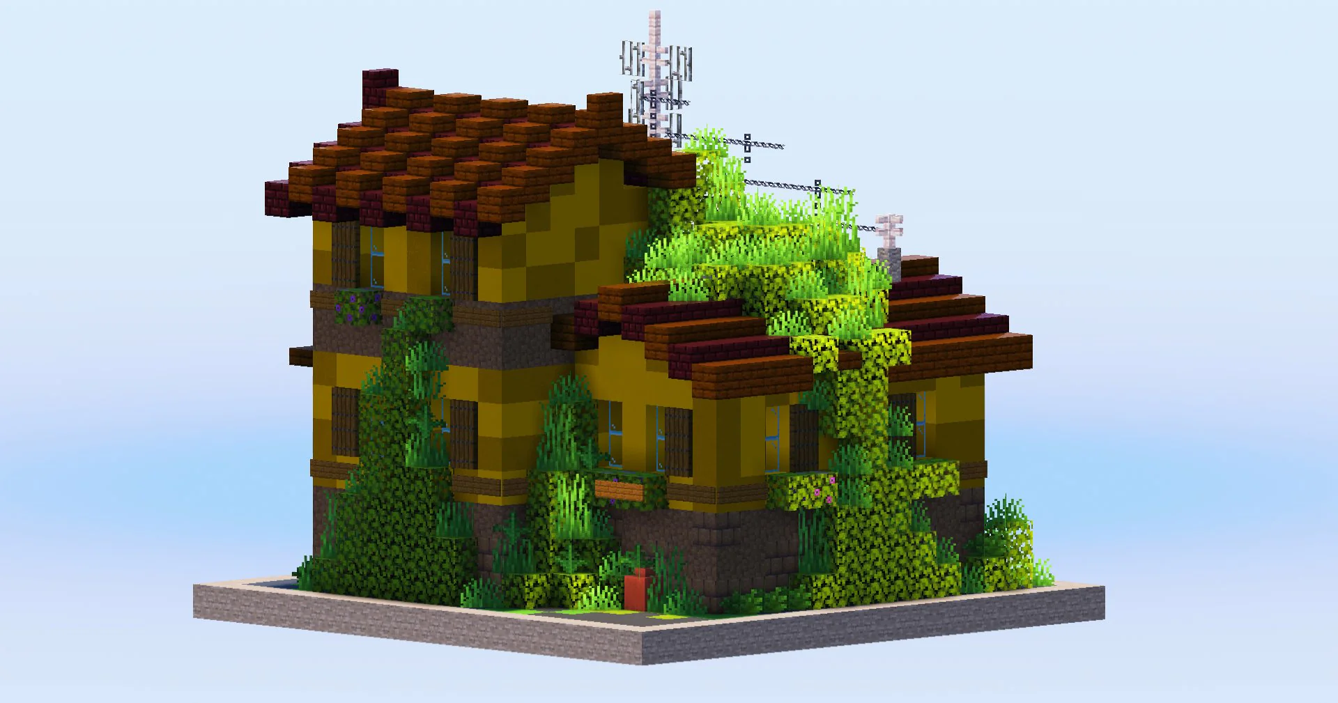 Yellow Abandoned House - Image 3