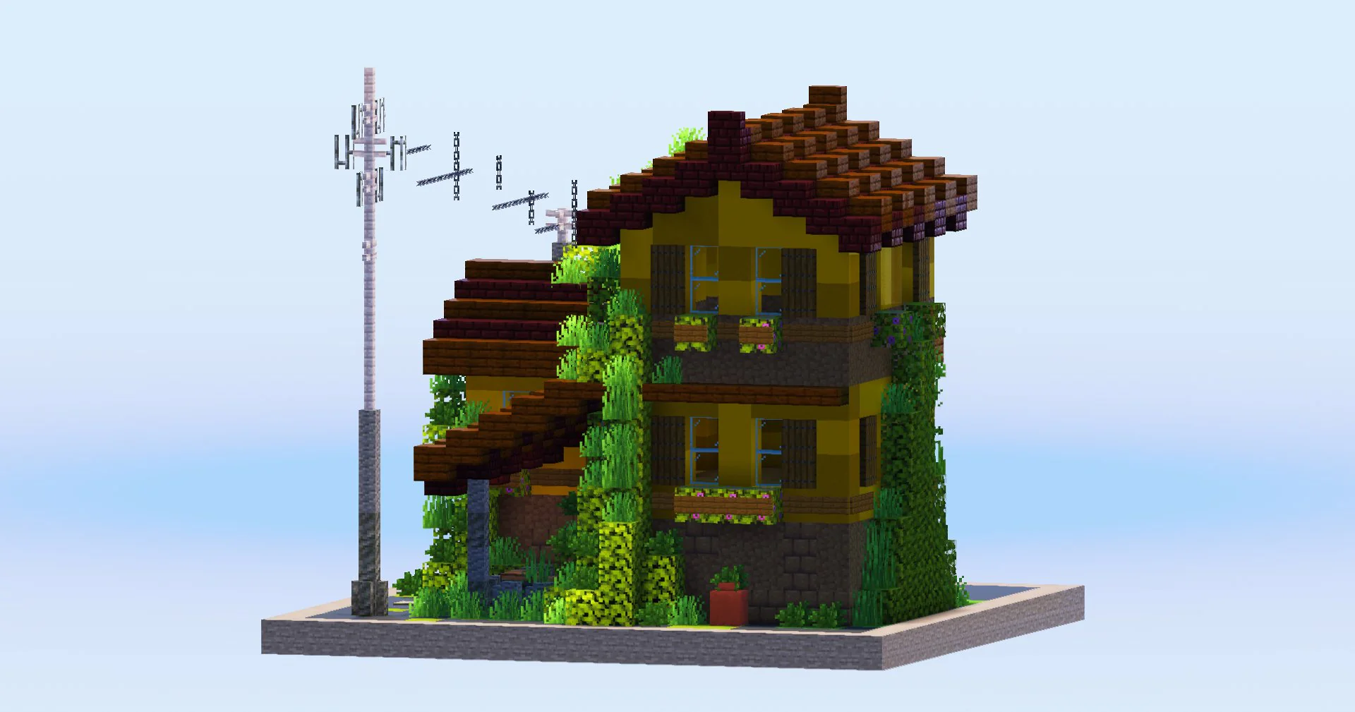Yellow Abandoned House - Image 4