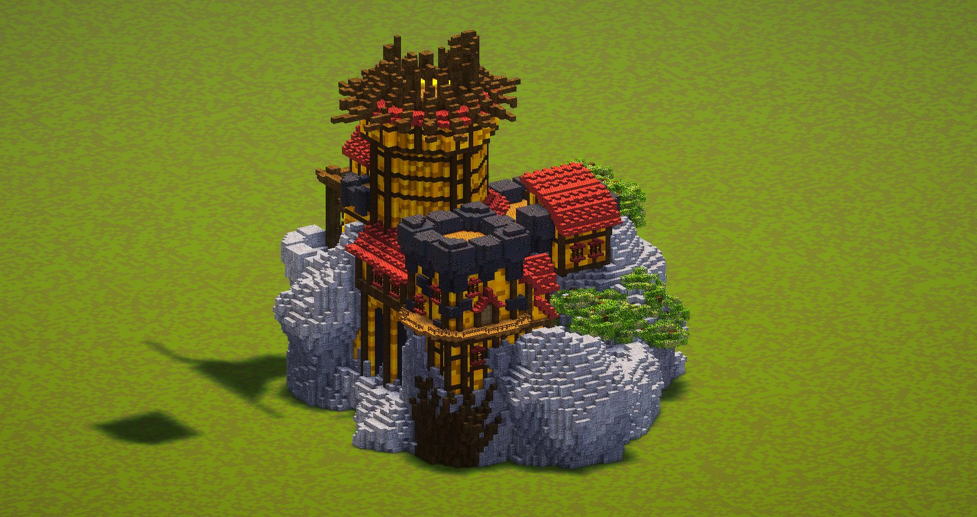 Yellow Medieval Castle - Image 4