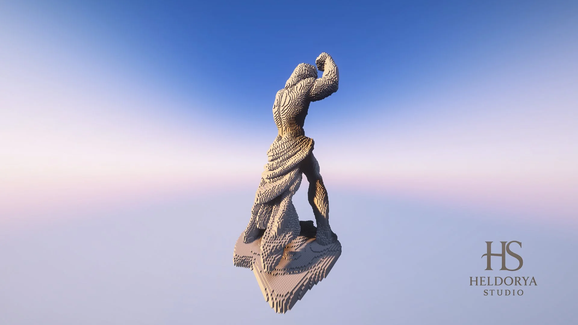 Zeus Statue - Smooth Stone - Image 3