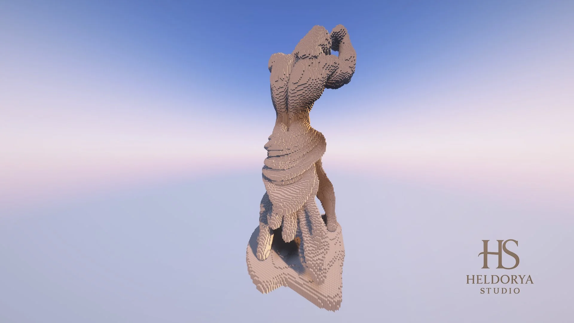 Zeus Statue - Smooth Stone - Image 4